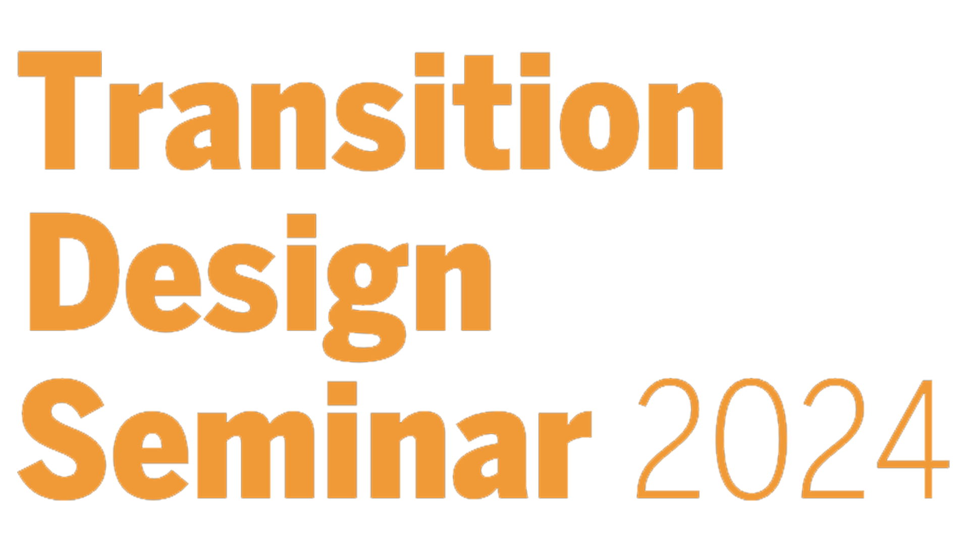 Transition Design Seminar CMU