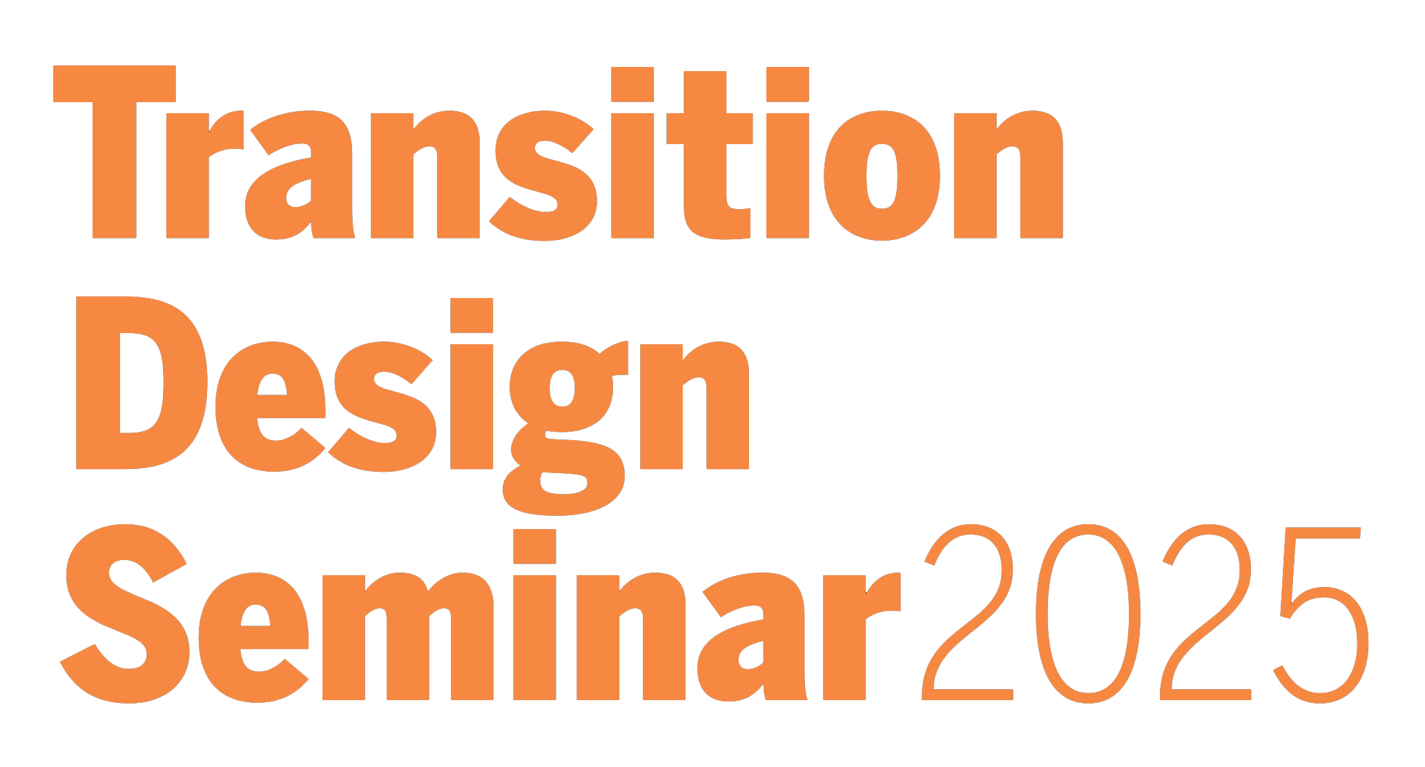 Transition Design Seminar CMU